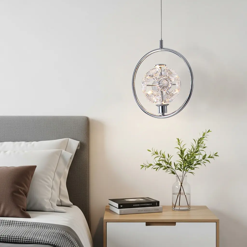 JOLIE 1 CHROME PENDANT