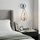 MARGOT 1 CHROME WALL LIGHT