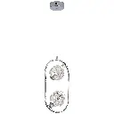 JOLIE 2 CHROME PENDANT