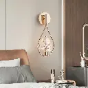 MARGOT 1 GOLD WALL LIGHT