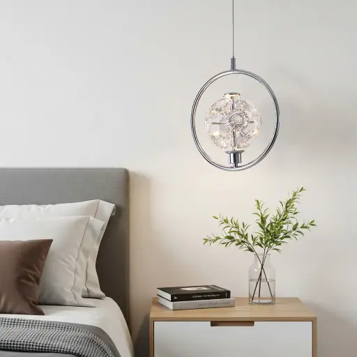 JOLIE 1 CHROME PENDANT