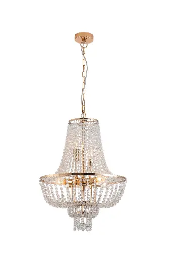 [A00011] ZARI 6 LIGHT CHANDELIER