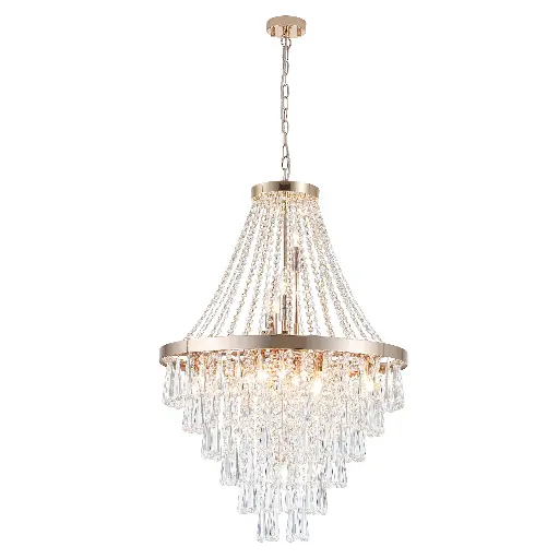 [A00068] TEAR ELEGANCE CRYSTAL CHANDELIER