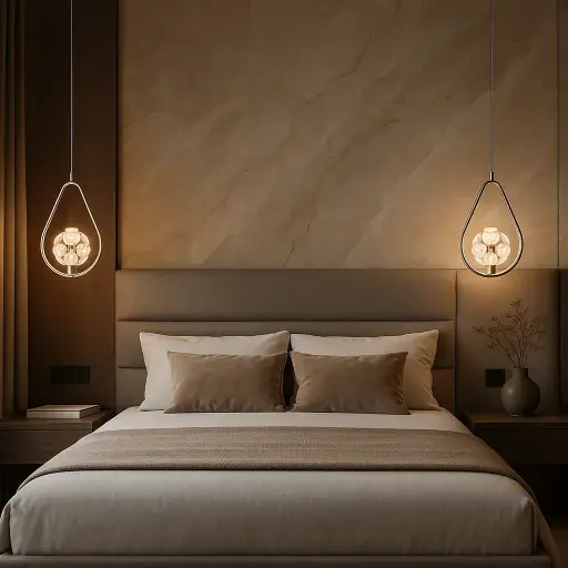 MARGOT 1 CHROME PENDANT